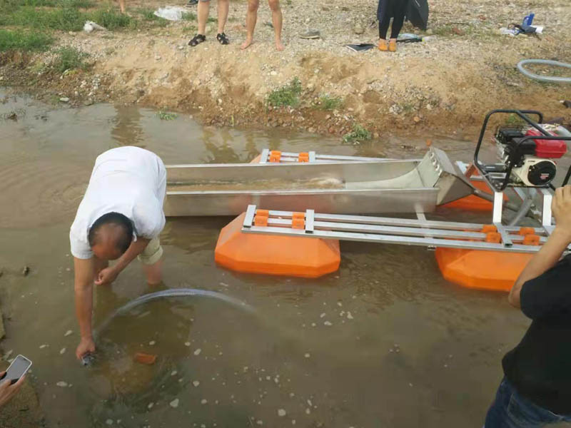 小型淘金选矿船出口